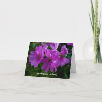 Carte Tree Mallow Greeting card