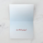 Carte Tree Sparrow pense à vous (Intérieur)