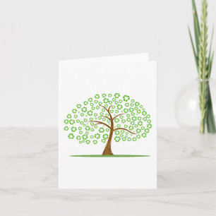 Carte tree with recycle for leaves eco design.png