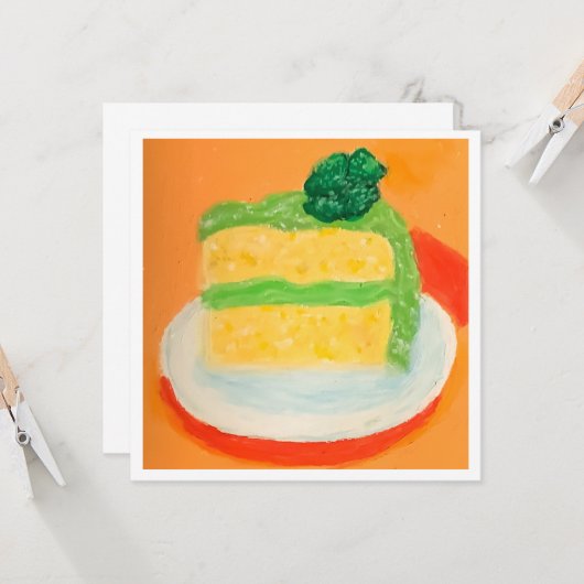 Carte Trèfle à quatre feuilles (Devant/Arrière en situation)