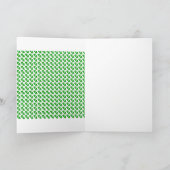 Carte Trèfle irlandais (Intérieur)