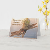 Carte Tremble je des bois de construction que vous êtes (Fleur jaune)