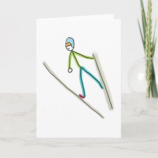 Carte Tremplin Stickman (Devant)