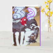 Carte Trente ans (Fleur jaune)