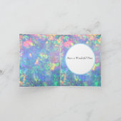 Carte Trente-quatrième anniversaire de Mariage, Opal, (Intérieur)