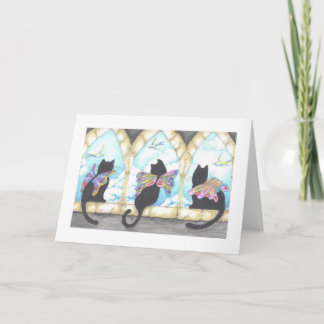 Carte Tres Gatos… 3 chats