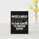 Carte Très Probable De Demander À Père Noël De Définir U (Fleur jaune)