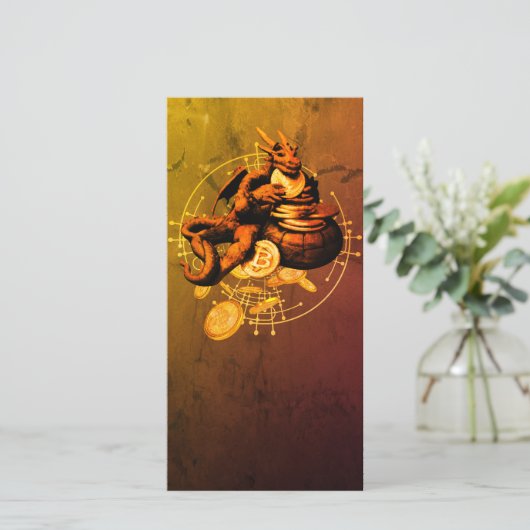 Carte Trésor Bitcoin (Debout devant)