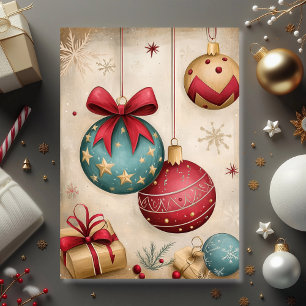 Carte Trésor d'ornement vintage