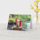 Carte Trésors d'anniversaire (Fleur jaune)