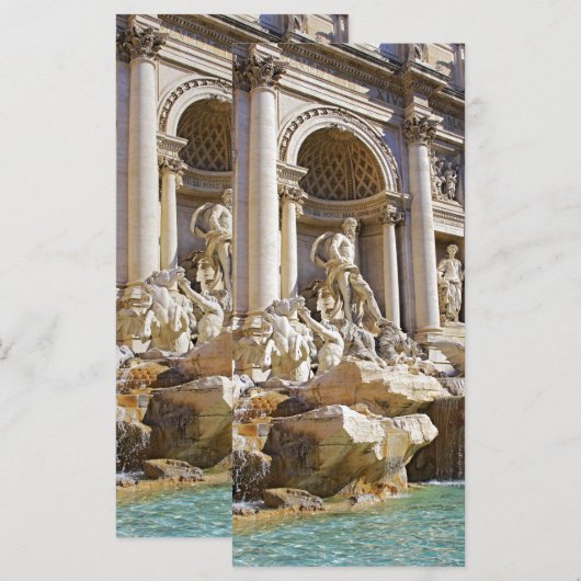 Carte Trevi fountain (Devant / Derrière)