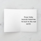 Carte Trex en casquette et robe détenant un diplôme (Intérieur)