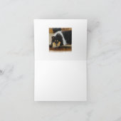 Carte Tri Color Rough Collie Cadeaux Art (Intérieur)