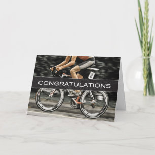 Carte Triathlon - félicitations