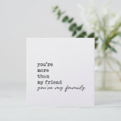 Carte TRIBE 5,25 x 5,25 (Debout devant)