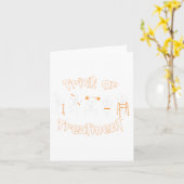 Carte Trick Or Treatment Pt Physiothérapeute Halloween H (Fleur jaune)