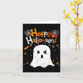Carte Trick Ou Treat Ghost Happy Halloween Pour Hommes F (Fleur jaune)