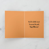 Carte Trick ou Treat Happy Halloween Chiens (Intérieur)