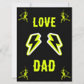 Carte Trick Scooter Rider anniversaire (Dos)