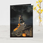 Carte tricksortreats (Fleur jaune)