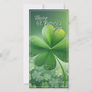 Carte Tricolores de Shamrocks Joyeuse Saint-Patrick (7)