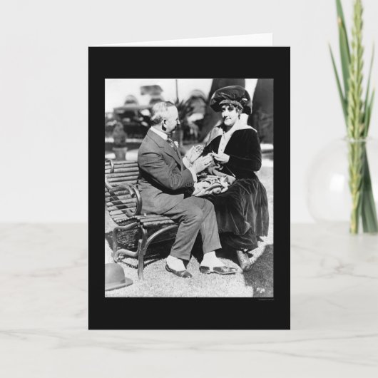 Carte Tricot de l'effort de guerre 1917 (Devant)