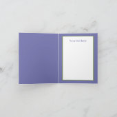 Carte Tricot mignon femme âgée ajouter un message (Intérieur)