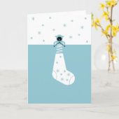 Carte Tricot Sheep Holiday (Fleur jaune)