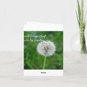 Carte tricot - Vivez bien. Knit souvent. (Dos)