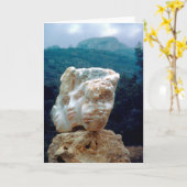 Carte Trinité/carte pliée (Fleur jaune)