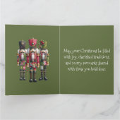 Carte Trio de casse-noisettes de Noël en patchwork fanta (Intérieur)