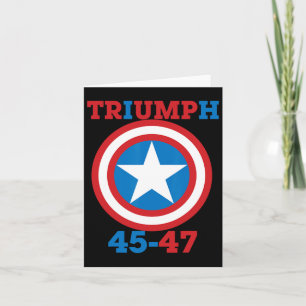 Carte Triomphe 45-47 - Patriotique Mega Apparel Usa - Tr