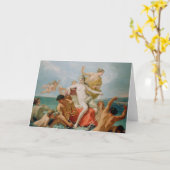 Carte Triomphe de la Vénus Marine | Sebastiano Ricci (Fleur jaune)