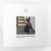 Carte triple Bella Cat 10-12 (Intérieur en premier)