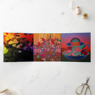 Carte triple Emily Poetry