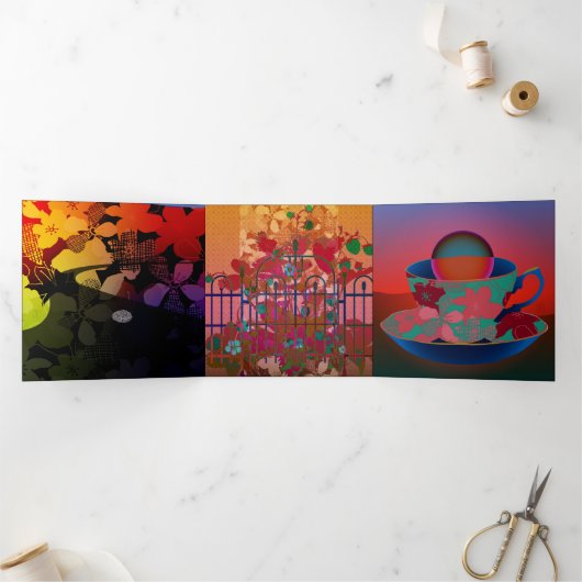 Carte triple Emily Poetry (Intérieur)