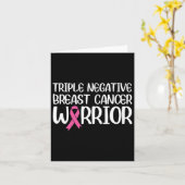 Carte Triple Négatif Cancer du Sein Le Guerrier Pi (Fleur jaune)