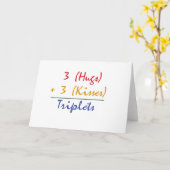 Carte Tripler math (Fleur jaune)