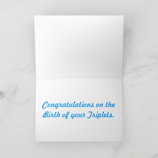 Carte triplés (Intérieur)