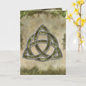 Carte Triquetra Natural (Fleur jaune)