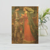 Carte Tristan et Isolde par John William Waterhouse (Debout devant)