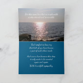 Carte Triste chien chiot blanc mou Désolé pour la perte  (Intérieur)