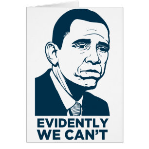 Carte triste d'Obama