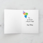 Carte Trivia d'anniversaire 1947 (Intérieur)