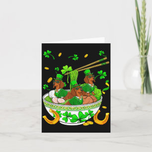 Carte Trois adorables dachshunds lunettes de soleil dans