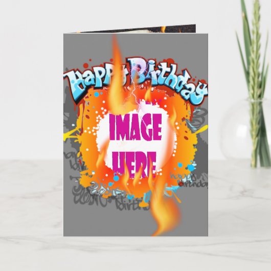 Carte Trois Anniversaire d'alarme (Devant)