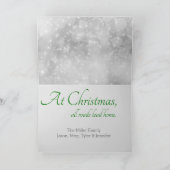 Carte Trois arbres de Noël (Intérieur)