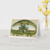 Carte Trois capteurs et palmier (Fleur jaune)