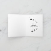 Carte Trois chats sur une branche (Intérieur)