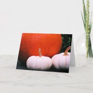 Carte Trois citrouilles